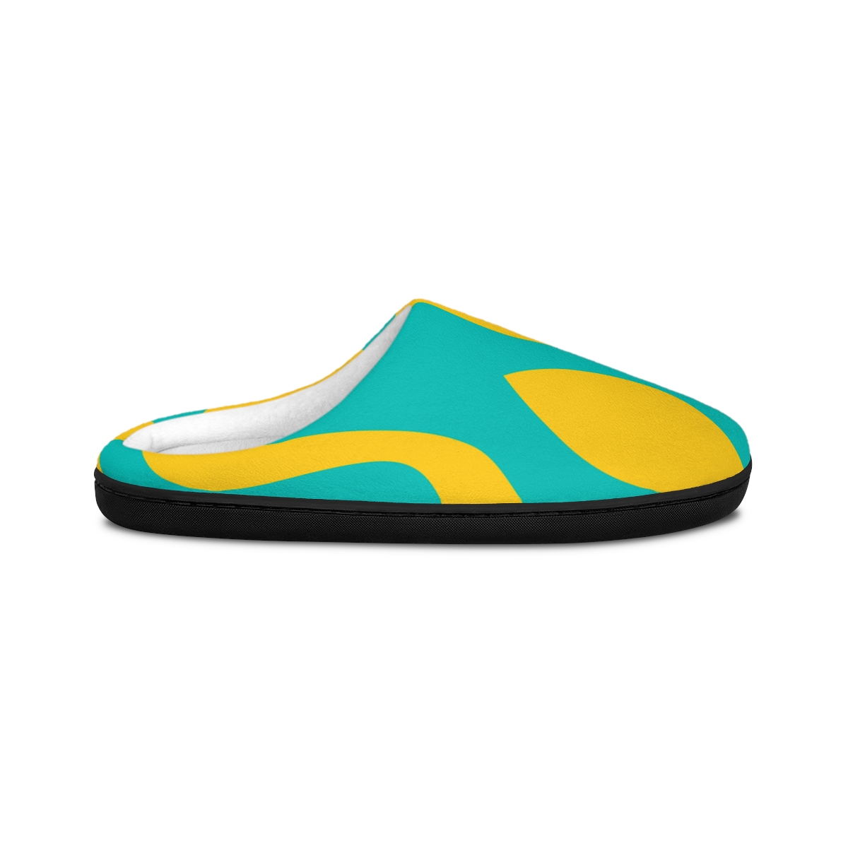 Flowing Wave Colorful Pattern, Seamless, Trendy Colors, Background, Women’s Indoor Slippers