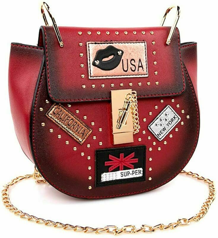 Women Lady Leather Handbag