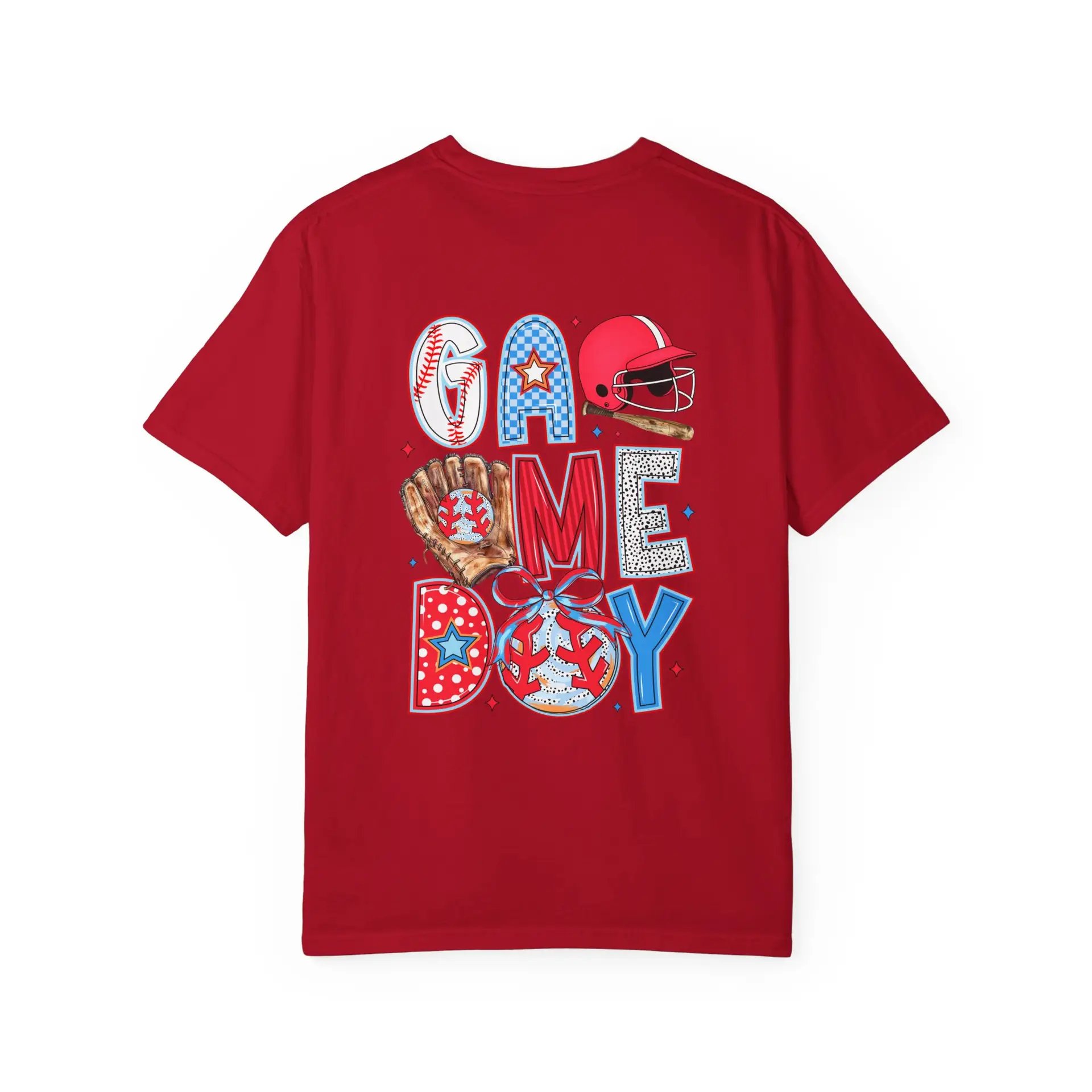 Game Day Baseball Coquette T-Shirt — Game Day Fan Tee Game Day Baseball Coquette T-Shirt — Game Day Fan Tee - Image 58