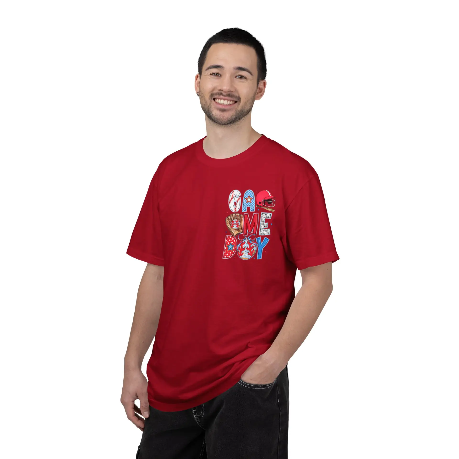 Game Day Baseball Coquette T-Shirt — Game Day Fan Tee Game Day Baseball Coquette T-Shirt — Game Day Fan Tee - Image 60